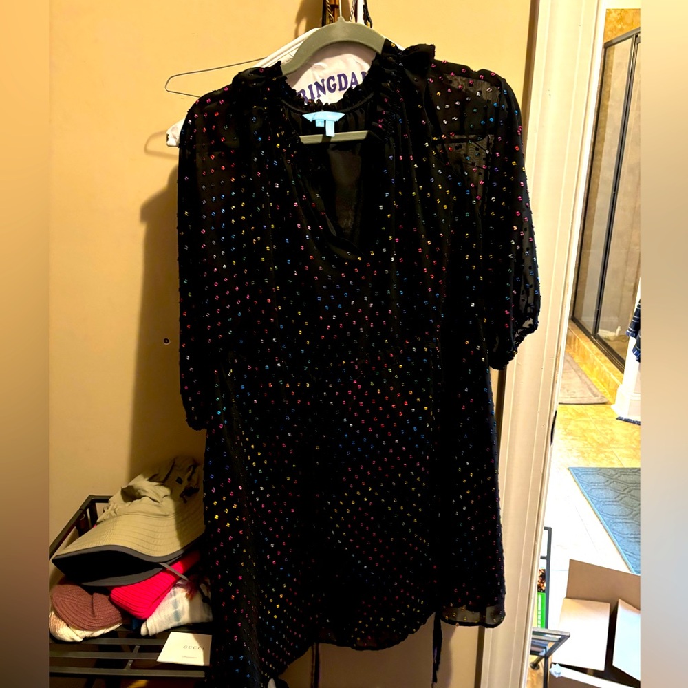 Tie waist Draper James Silk Dress